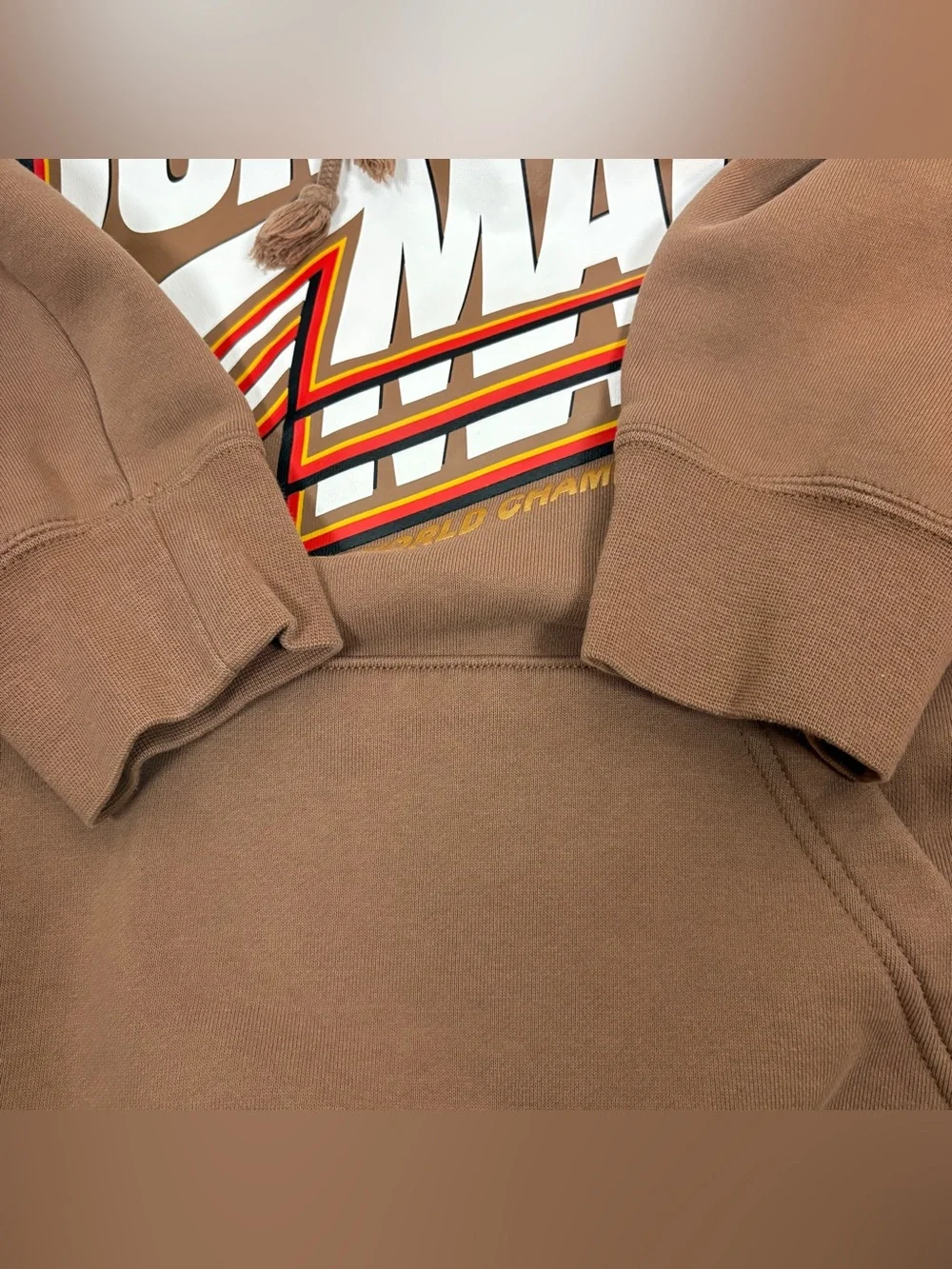 Men's NIKE Air Jordan Jumpman Core Fleece Pullover Hoodie size Large Brown